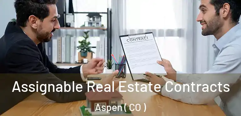  Assignable Real Estate Contracts Aspen ( CO )