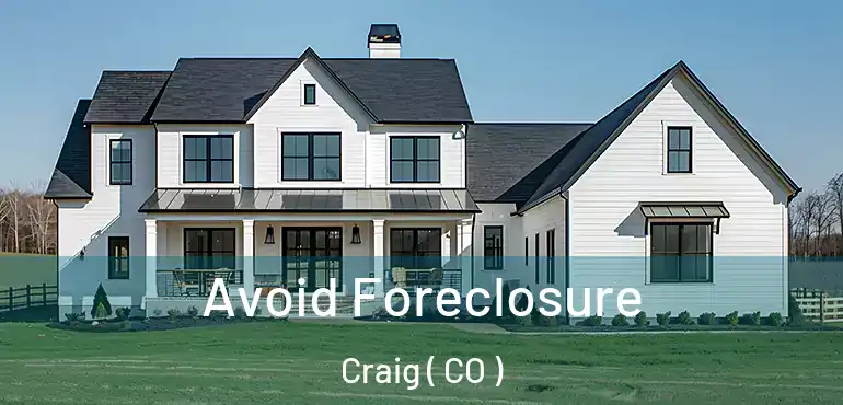  Avoid Foreclosure Craig ( CO )