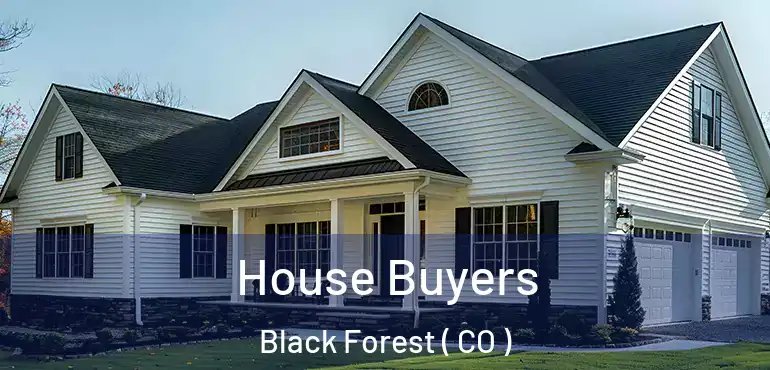 House Buyers Black Forest ( CO )