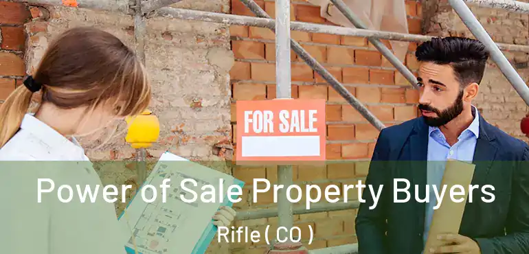  Power of Sale Property Buyers Rifle ( CO )