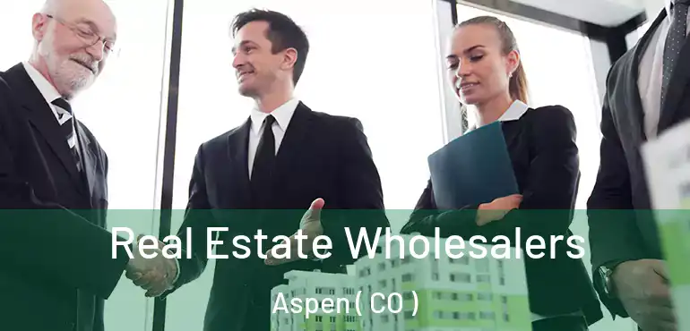  Real Estate Wholesalers Aspen ( CO )