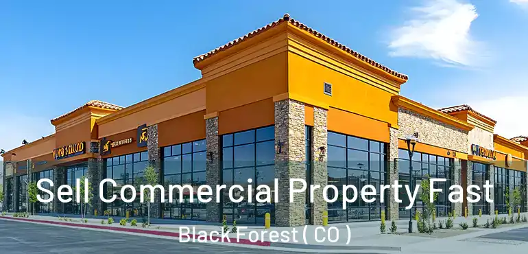  Sell Commercial Property Fast Black Forest ( CO )