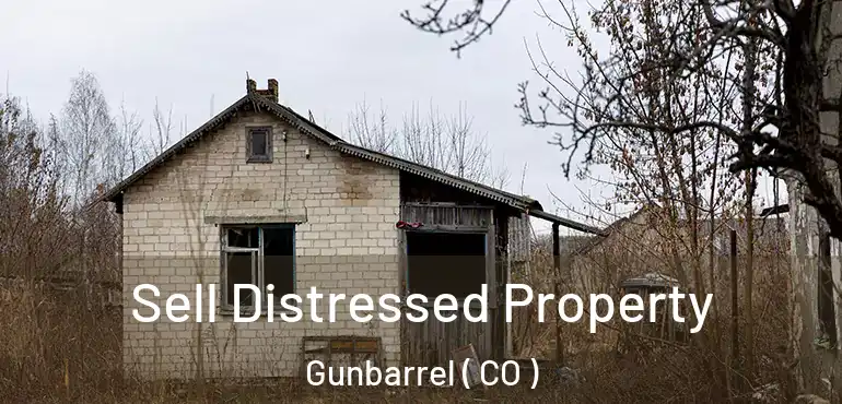 Sell Distressed Property Gunbarrel ( CO )