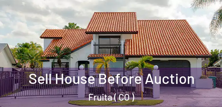  Sell House Before Auction Fruita ( CO )