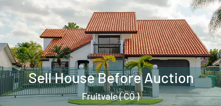  Sell House Before Auction Fruitvale ( CO )