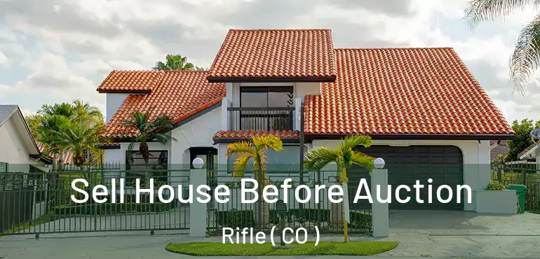  Sell House Before Auction Rifle ( CO )