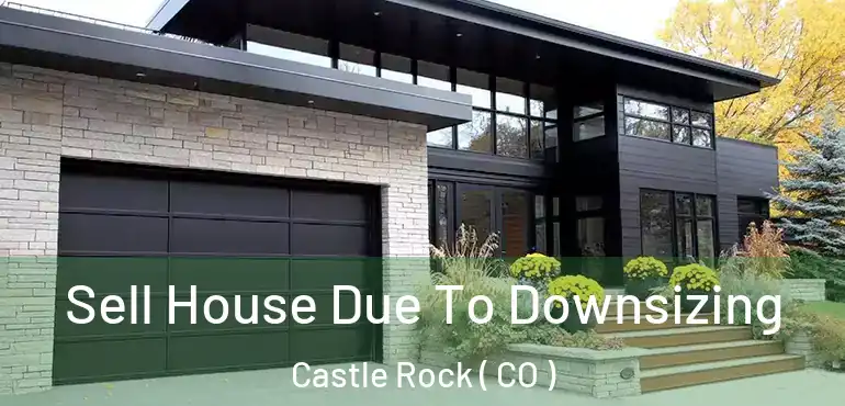 Sell House Due To Downsizing Castle Rock ( CO )