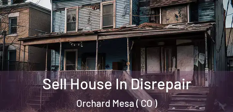  Sell House In Disrepair Orchard Mesa ( CO )