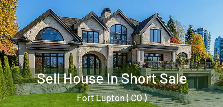  Sell House In Short Sale Fort Lupton ( CO )