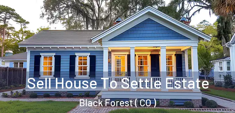  Sell House To Settle Estate Black Forest ( CO )