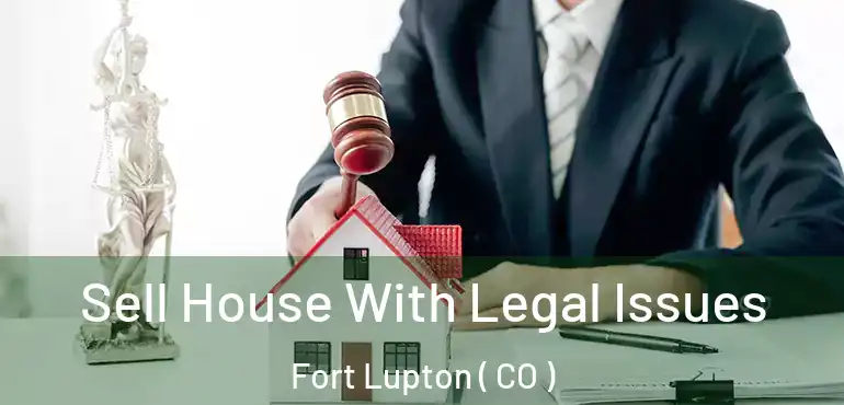  Sell House With Legal Issues Fort Lupton ( CO )