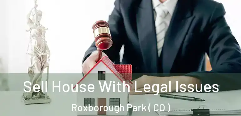  Sell House With Legal Issues Roxborough Park ( CO )