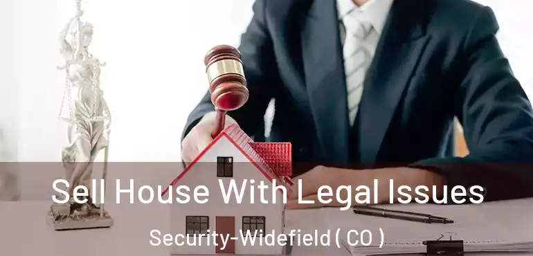  Sell House With Legal Issues Security-Widefield ( CO )