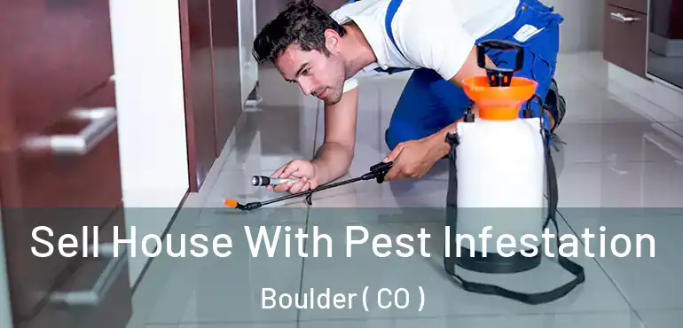  Sell House With Pest Infestation Boulder ( CO )