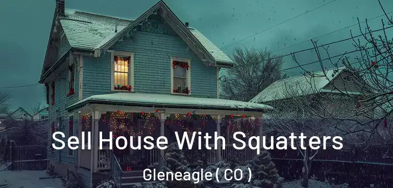  Sell House With Squatters Gleneagle ( CO )