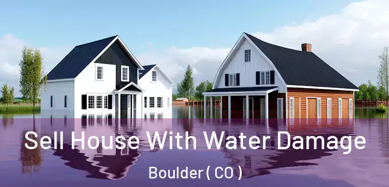  Sell House With Water Damage Boulder ( CO )
