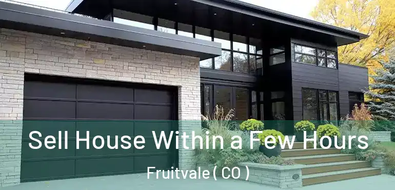  Sell House Within a Few Hours Fruitvale ( CO )