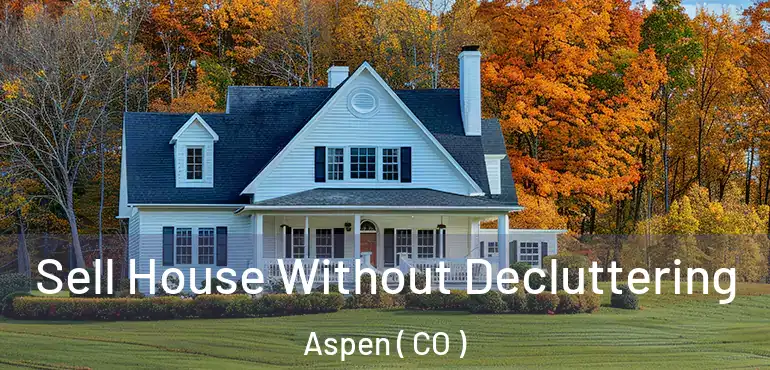  Sell House Without Decluttering Aspen ( CO )