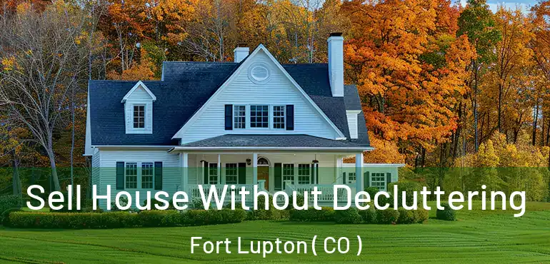  Sell House Without Decluttering Fort Lupton ( CO )
