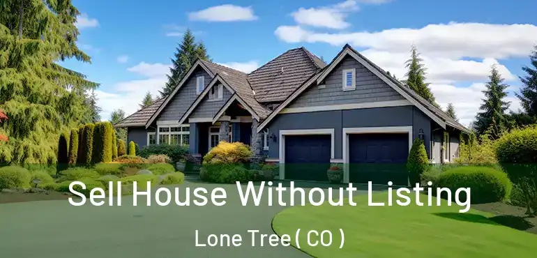  Sell House Without Listing Lone Tree ( CO )