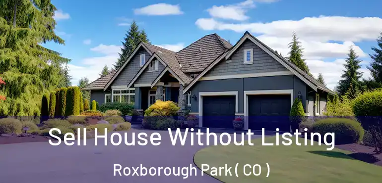  Sell House Without Listing Roxborough Park ( CO )