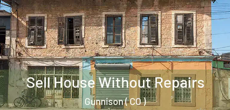 Sell House Without Repairs Gunnison ( CO )