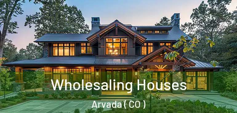 Wholesaling Houses Arvada ( CO )