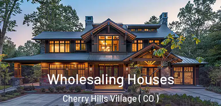  Wholesaling Houses Cherry Hills Village ( CO )