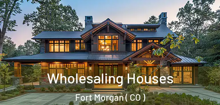 Wholesaling Houses Fort Morgan ( CO )