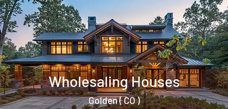  Wholesaling Houses Golden ( CO )