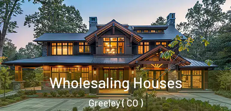  Wholesaling Houses Greeley ( CO )