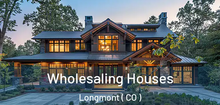  Wholesaling Houses Longmont ( CO )